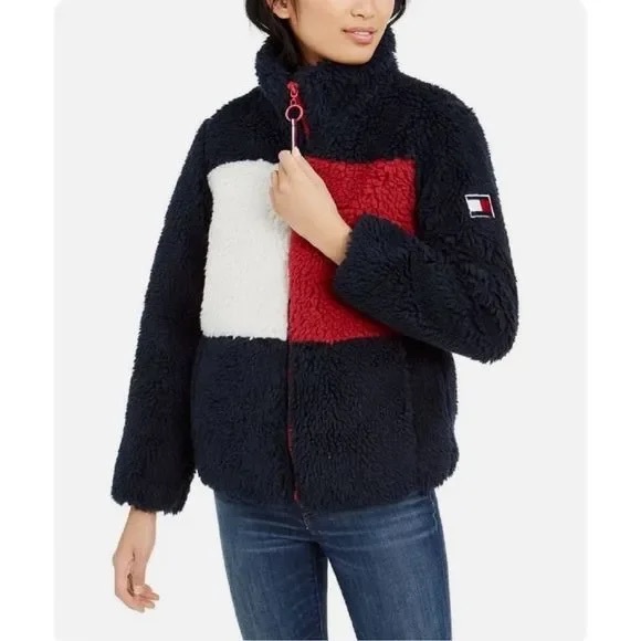 Tommy Hilfiger Sherpa Jacket - Picture 1 of 5